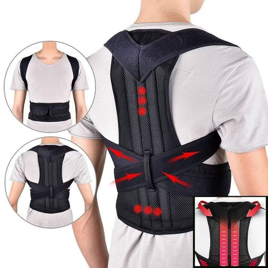 Adjustable posture corrector belt both (male and female)